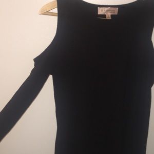 Philosophy off shoulder L/S top